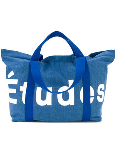 сумка-тоут с логотипом Études
