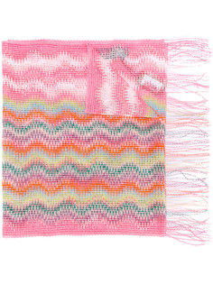 шарф с зигзагообразным узором Missoni