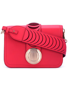 сумка на плечо с вырезными деталями Salvatore Ferragamo