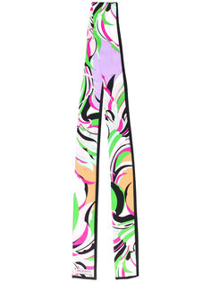 шарф дизайна колор-блок Emilio Pucci