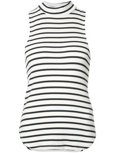 striped racer back tank top Frame Denim