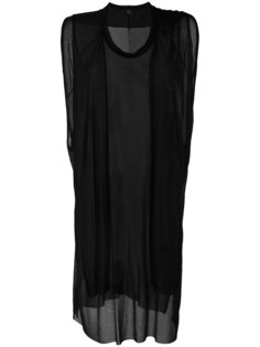 sheer detail shift dress Lost &amp; Found Ria Dunn