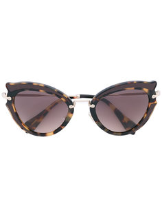 cat eye sunglasses Miu Miu Eyewear