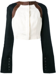 Ivoire cropped jacket Loewe
