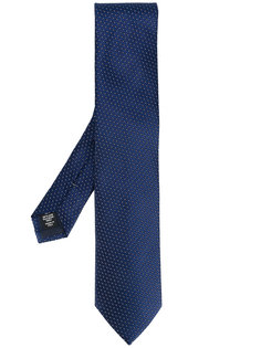 галстук с мелким принтом Ermenegildo Zegna
