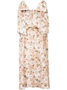 платье с цветочным узором Chloé