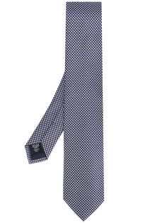 галстук с мелким принтом Ermenegildo Zegna