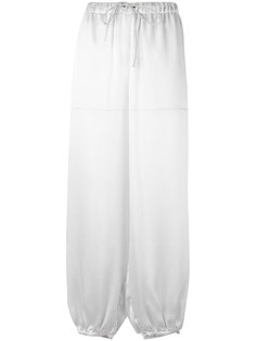 брюки свободного кроя Emporio Armani