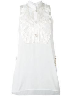 блузка с вышивкой Ermanno Scervino