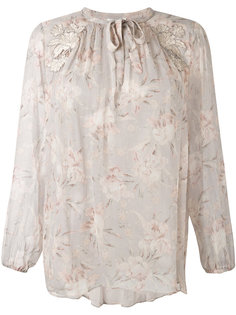 longsleeve floral blouse Zimmermann
