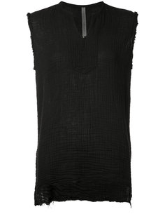 curved hem tank top Raquel Allegra