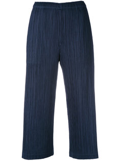 укороченные плиссированные брюки Pleats Please By Issey Miyake
