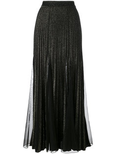 metallic pleated skirt Elie Saab