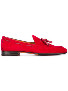 лоферы с кисточками Santoni