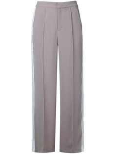 flared sports stripe trousers Guild Prime