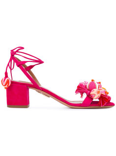 босоножки с кисточками Aquazzura