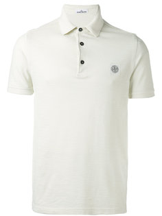 футболка-поло с логотипом Stone Island