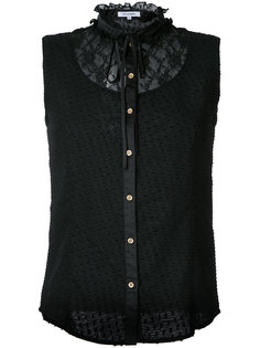 lace panel sleeveless shirt Guild Prime