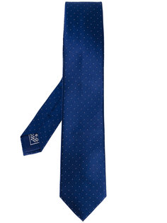 галстук с мелким узором Brioni