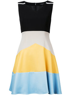 colour block dress Loveless