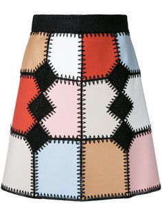 crochet patchwork skirt Loveless