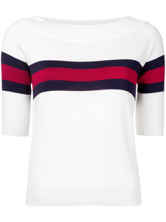 striped half sleeve sweater Guild Prime