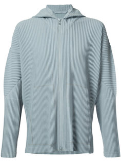pleated zip hoodie Homme Plissé Issey Miyake