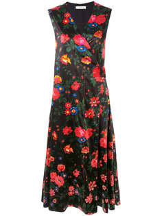 платье с цветочным принтом  Céline Vintage