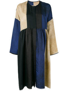 collarless midi coat Uma Wang