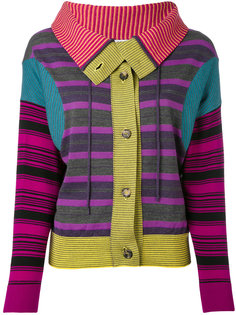 striped patchwork cardigan Loewe