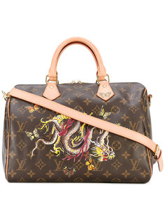 сумка-тоут с драконом и бабочками Speedy Louis Vuitton Vintage