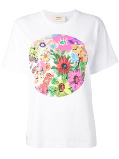 floral circle print T-shirt  Ports 1961