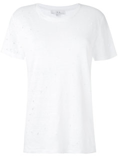 lightly distressed T-shirt Iro
