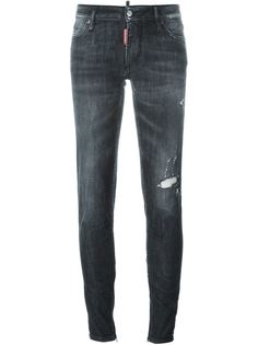джинсы скинни средней посадки Dsquared2