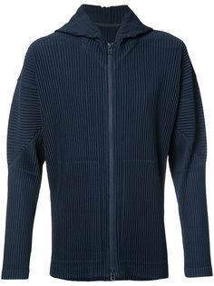 pleated zip hoodie Homme Plissé Issey Miyake