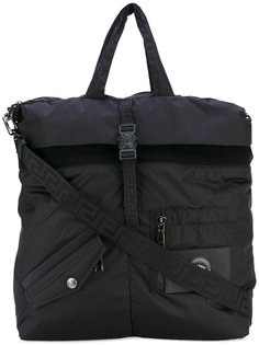 logo plaque shoulder bag Versus