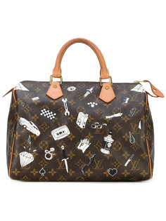 сумка-тоут с принтом Speedy Louis Vuitton Vintage