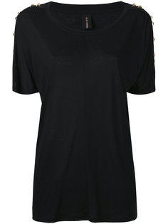 eyelets &amp; studs T-shirt Alexandre Vauthier