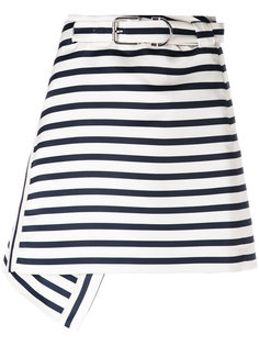 striped A-line skirt Carven