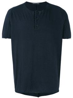 panelled henley T-shirt  Hannes Roether