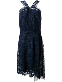 lace and net sleeveless dress Nº21