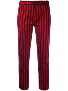 брюки в полоску Ann Demeulemeester