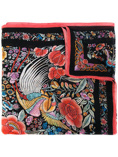 floral print scarf Roberto Cavalli