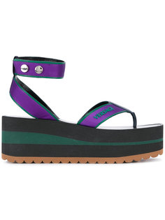 сандалии на платформе Versace