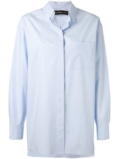 concealed fastening shirt Alexandre Vauthier