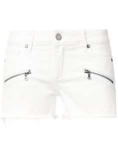 zipped pockets denim shorts  Paige