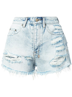 distressed denim shorts Ksubi