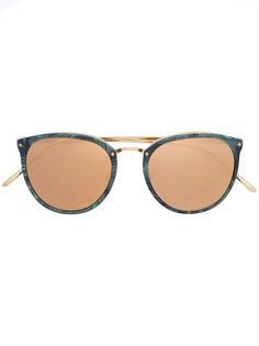 round frame sunglasses  Linda Farrow