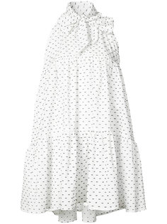 polka dot bow babydoll dress Lisa Marie Fernandez