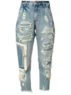 distressed straight jeans  Prps